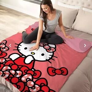 Hello Kitty Pink Blanket- NIB